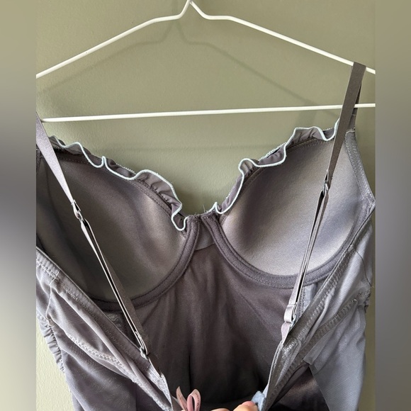 La vie en rose, size small , sexy fitted great bralette fitted bodysuit, lace - Picture 6 of 6